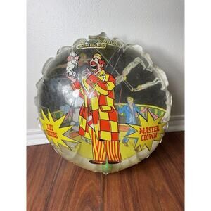 vintage ringling bros barnum & bailey circus Souvenir Toy Inflatable 3D W/ Bells